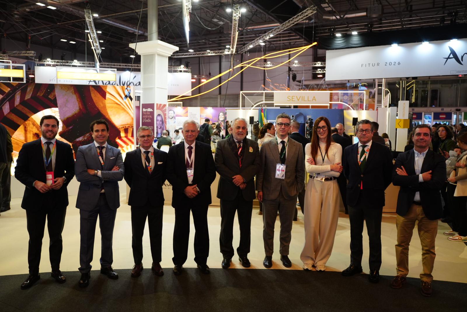 Representación en el stand de Fitur.