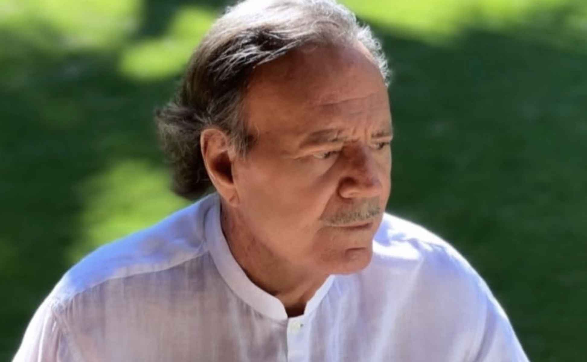 Julio Iglesias, en una imagen de sus redes sociales.