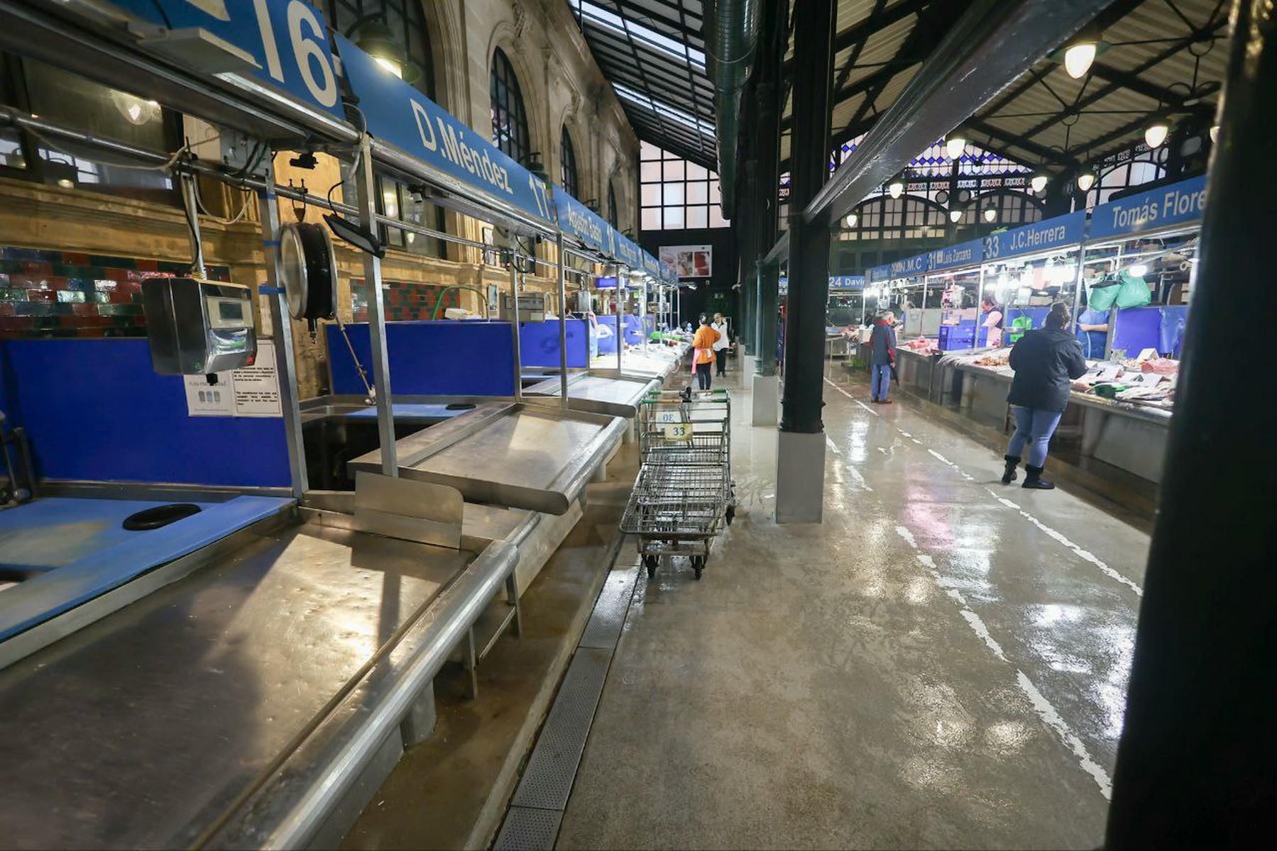 El mercado de abastos de Jerez.