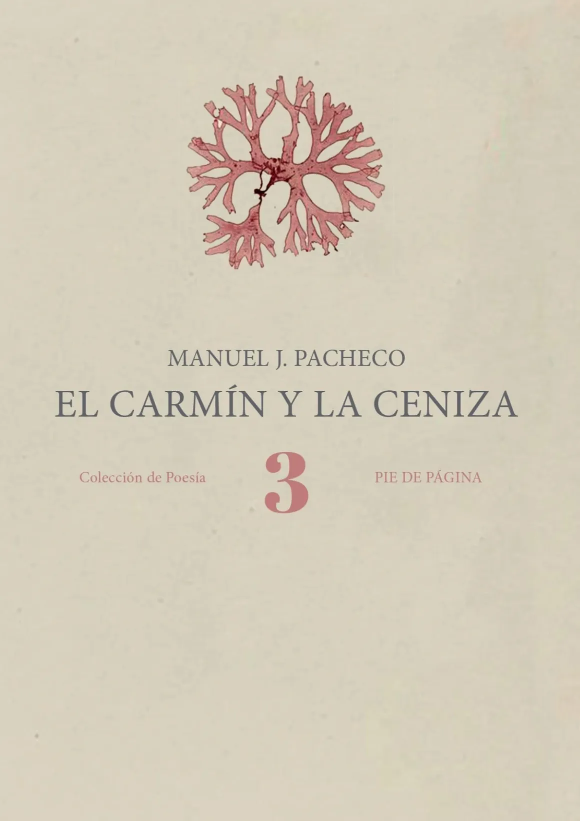  Portada del libro  'El carmín y la ceniza'