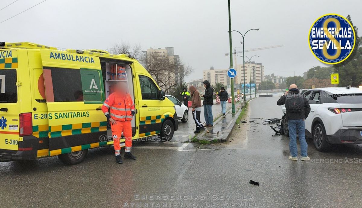 Sinistreo vial en la Carretera de Su Eminencia.
