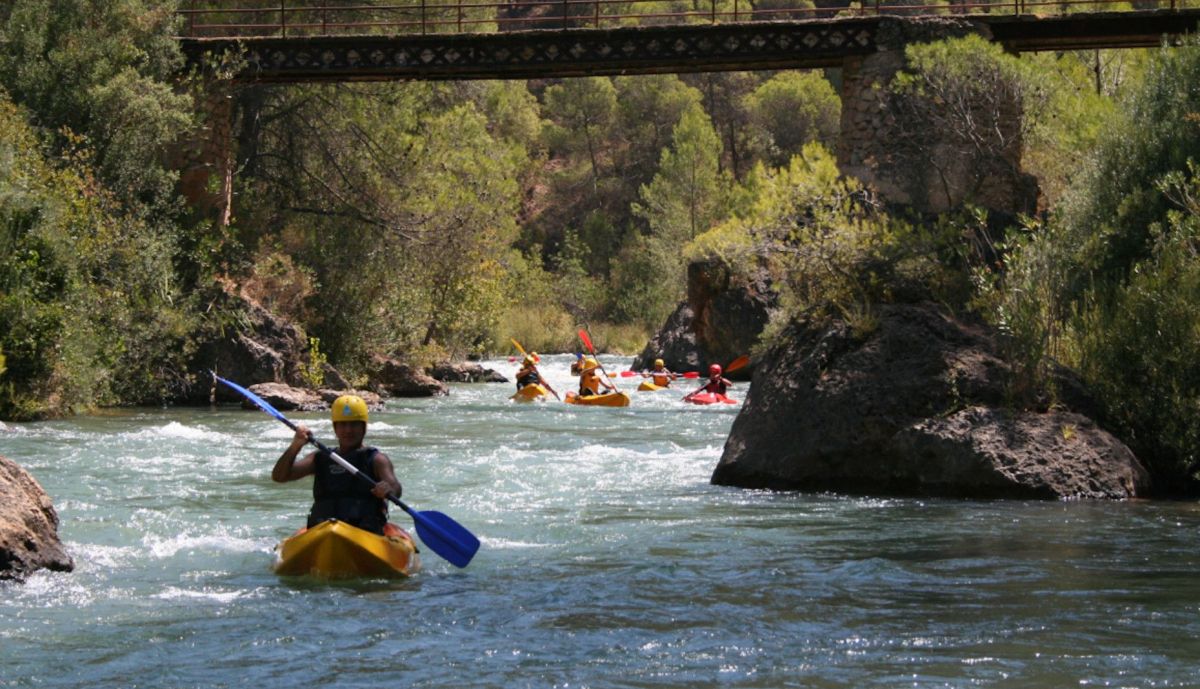 Descenso en kayak por el Alto Guadalquivir.
