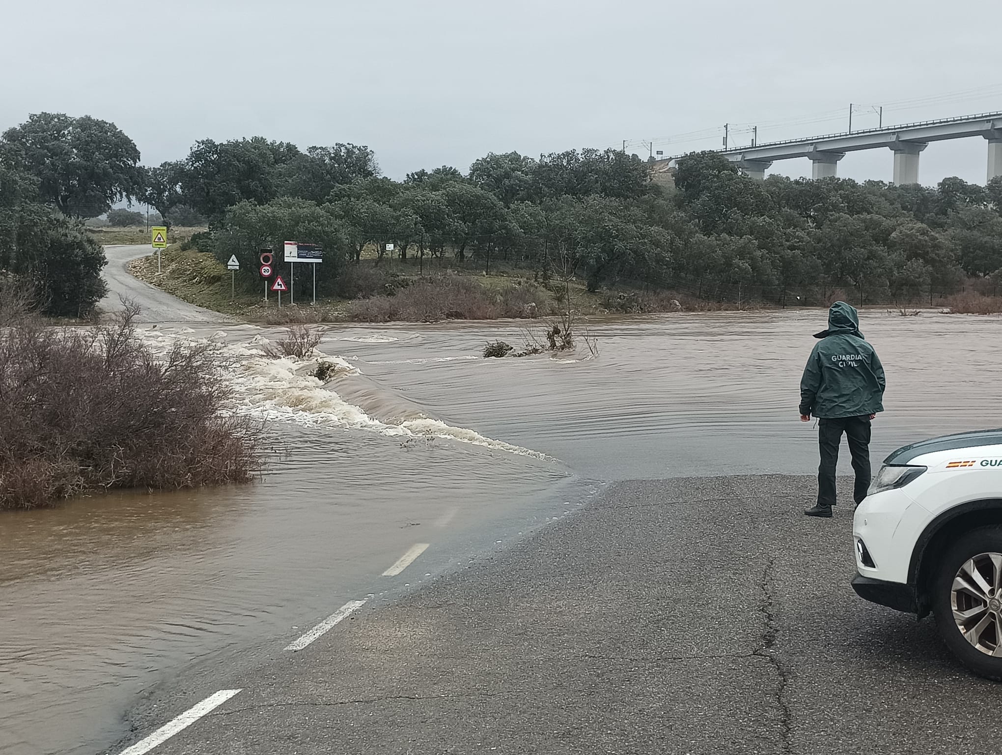 El río Guadalmez, entre Córdoba y Ciudad Real.