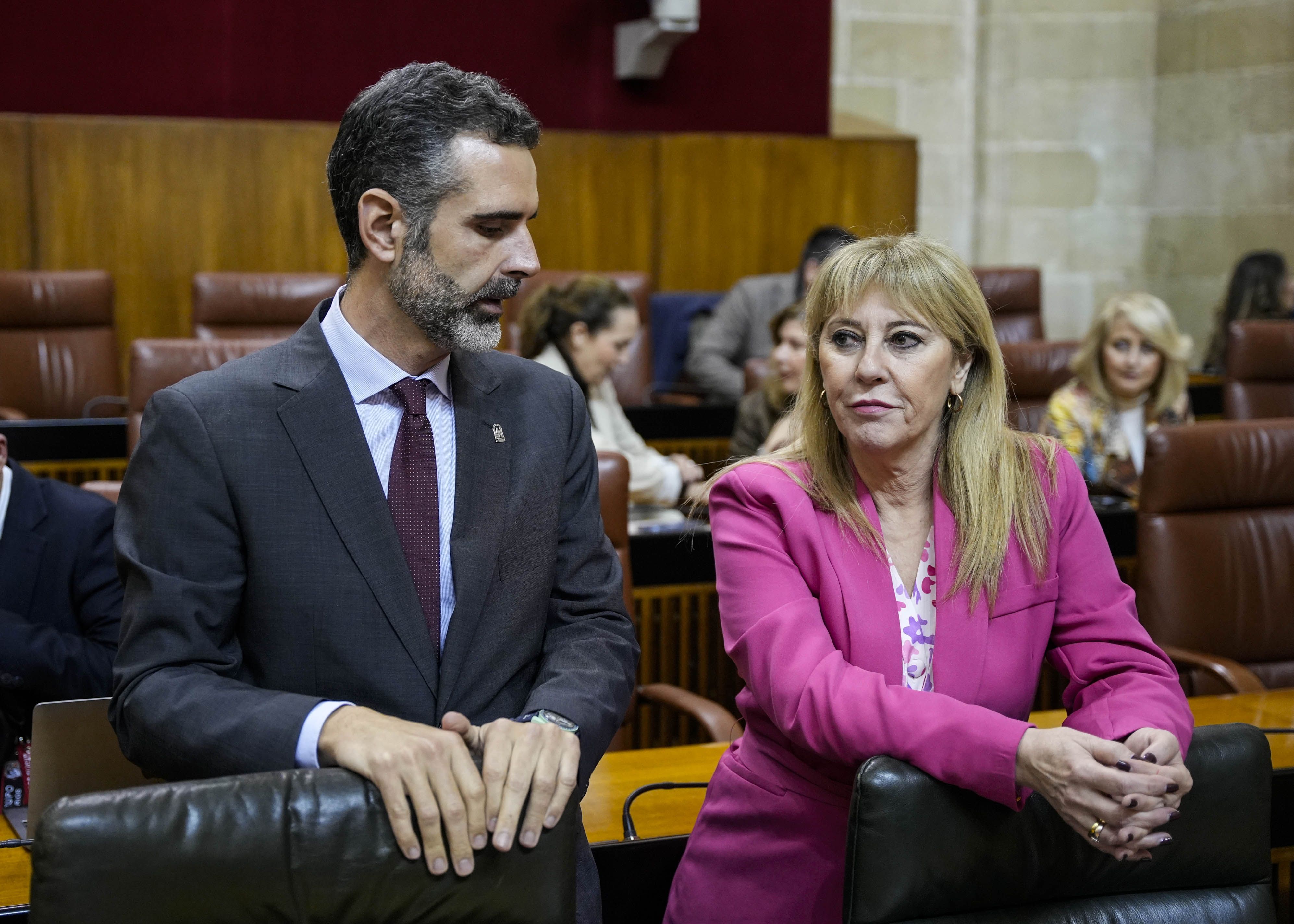 Los consejeros Ramón Fernández Pacheco y Carolina España.