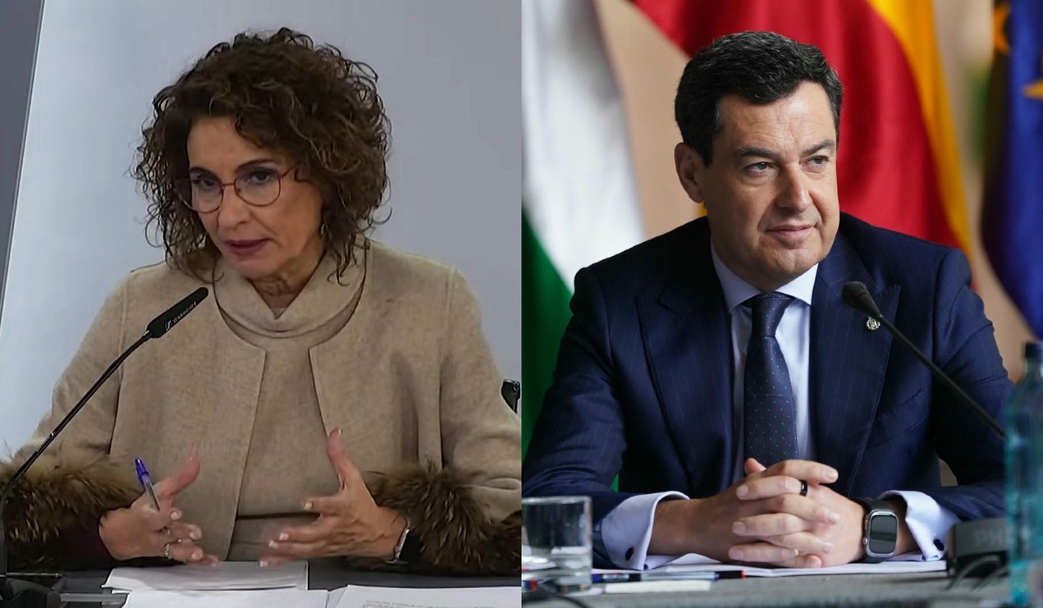 Montero y Moreno, este martes. Montero y Moreno, este martes.