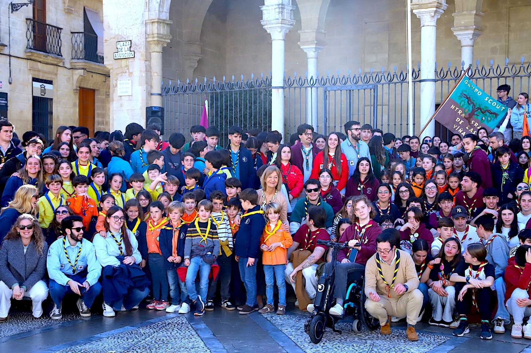El encuentro de los grupos Scout de Jerez
