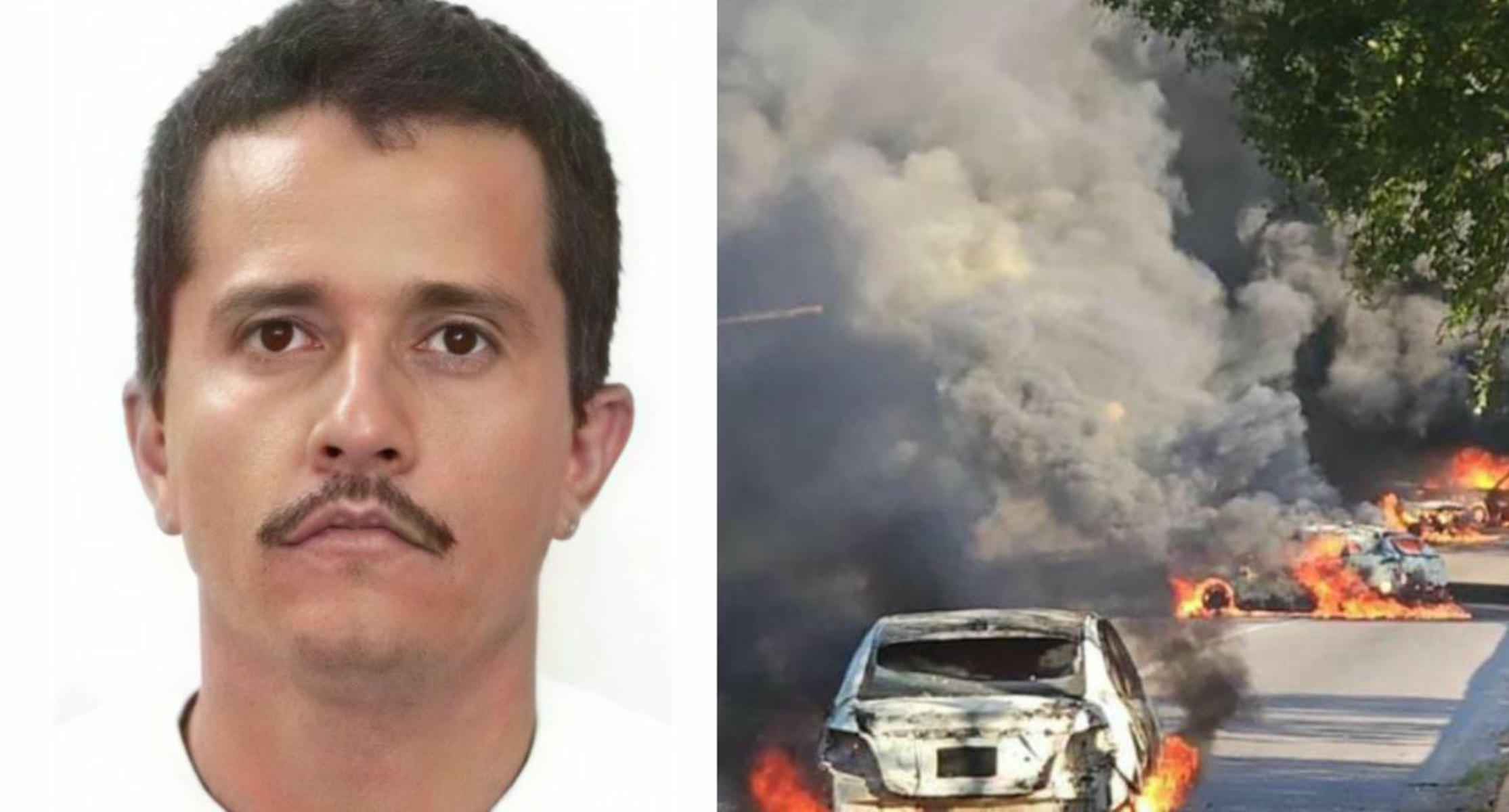 Graves incidentes en México tras caer abatido 'El Mencho', a la izquierda de la imagen.