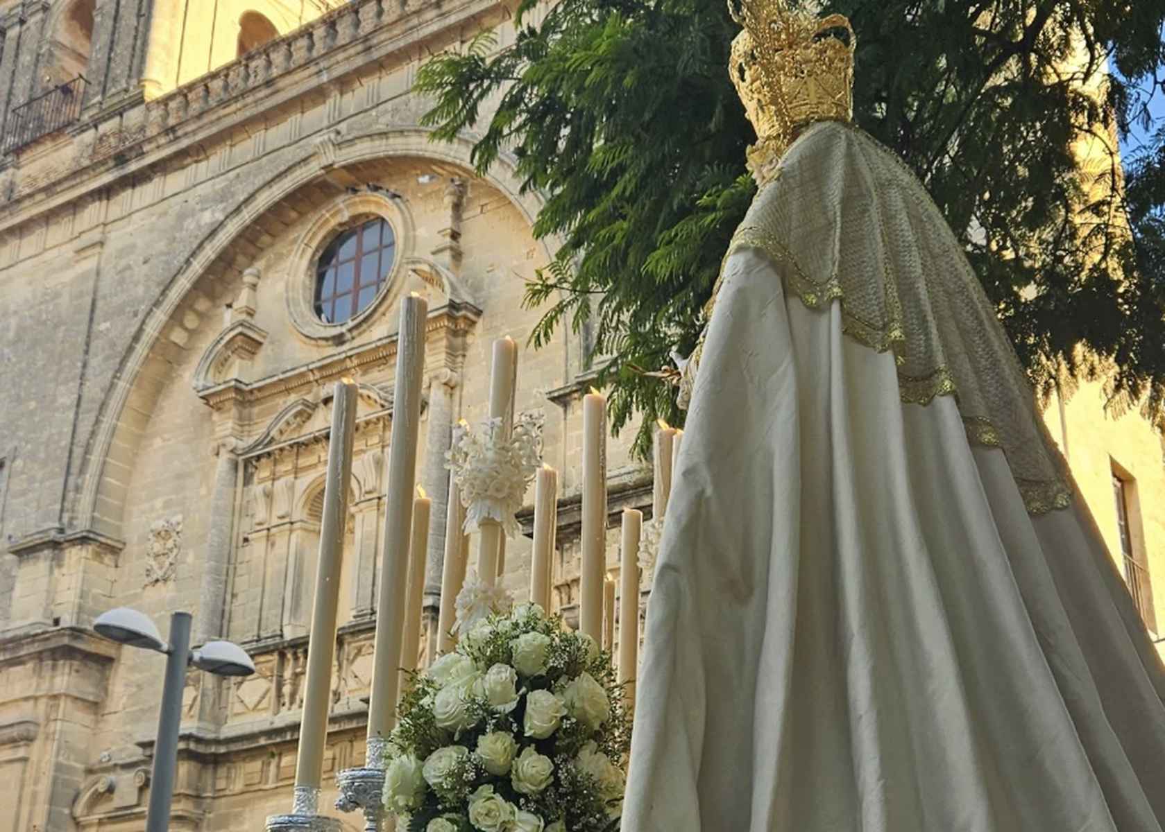Una imagen de la salida procesional de la discordia.