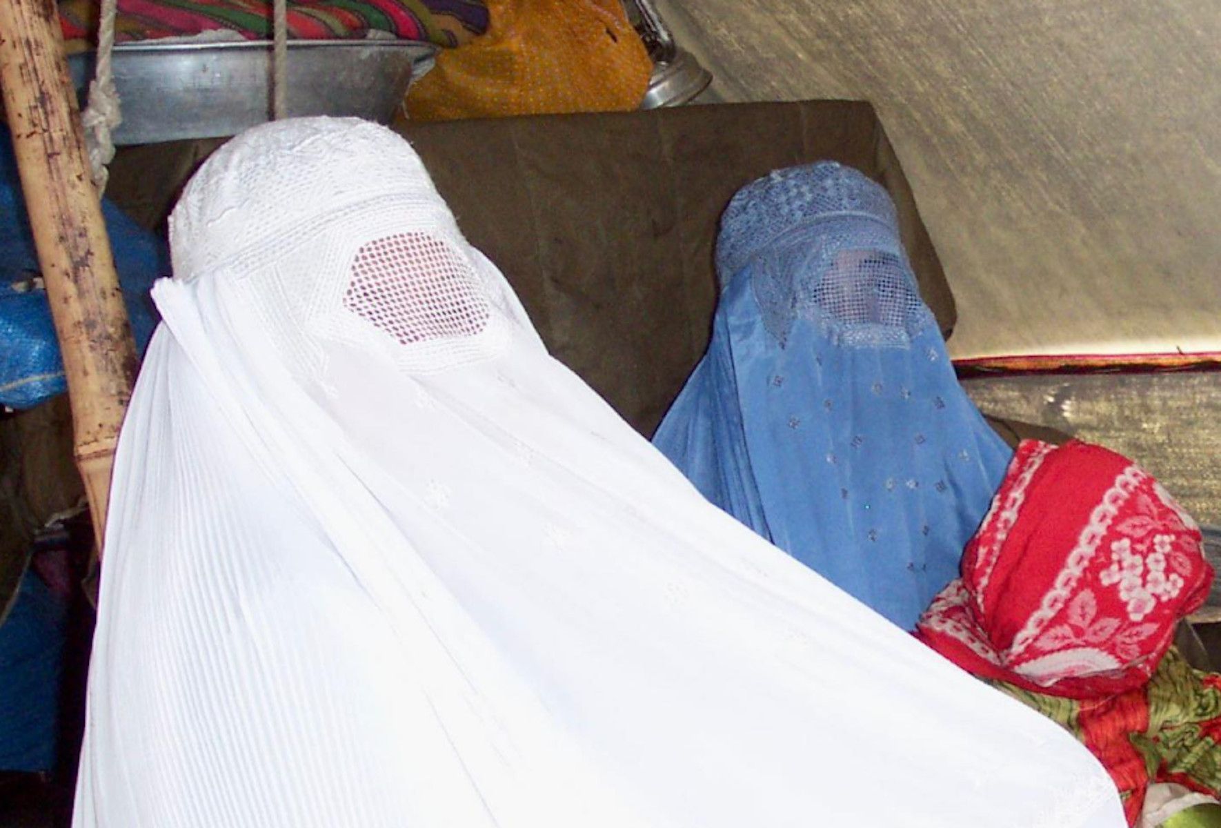 Mujeres con burka.