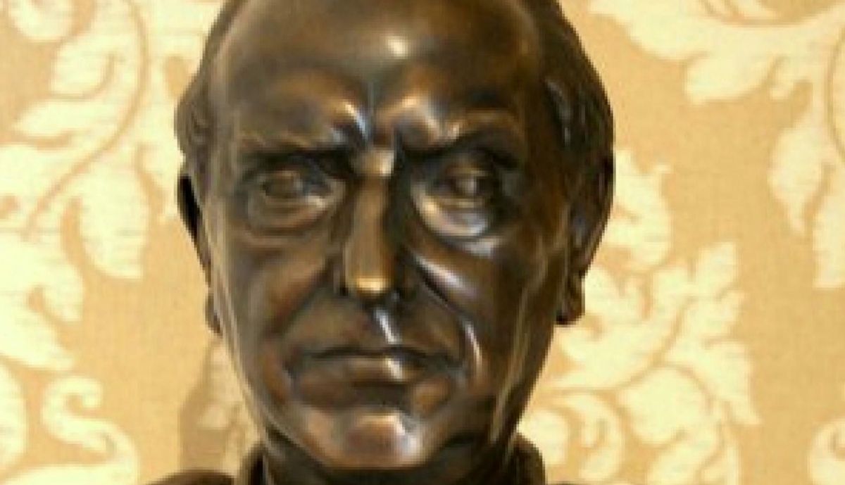 Busto de José María Pemán. Galería de Presidentes de la Real Academia de la Lengua Española.