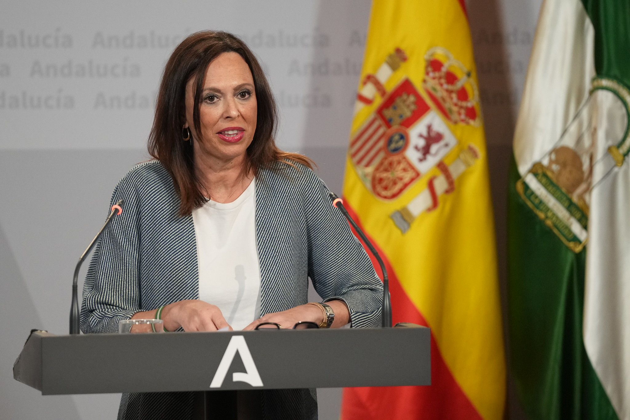 La consejera Rocío Díaz.