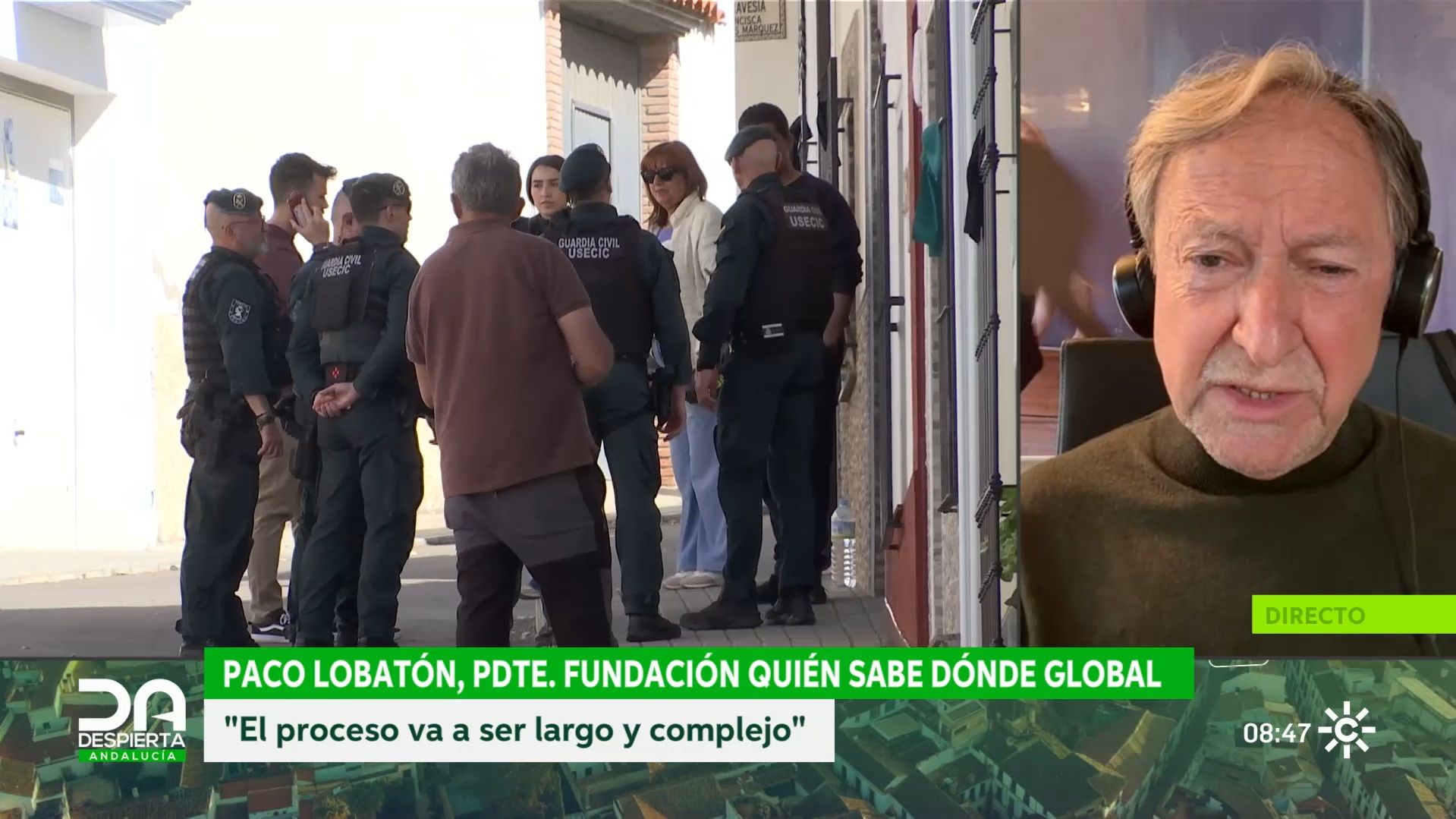 Paco Lobatón en Canal Sur.