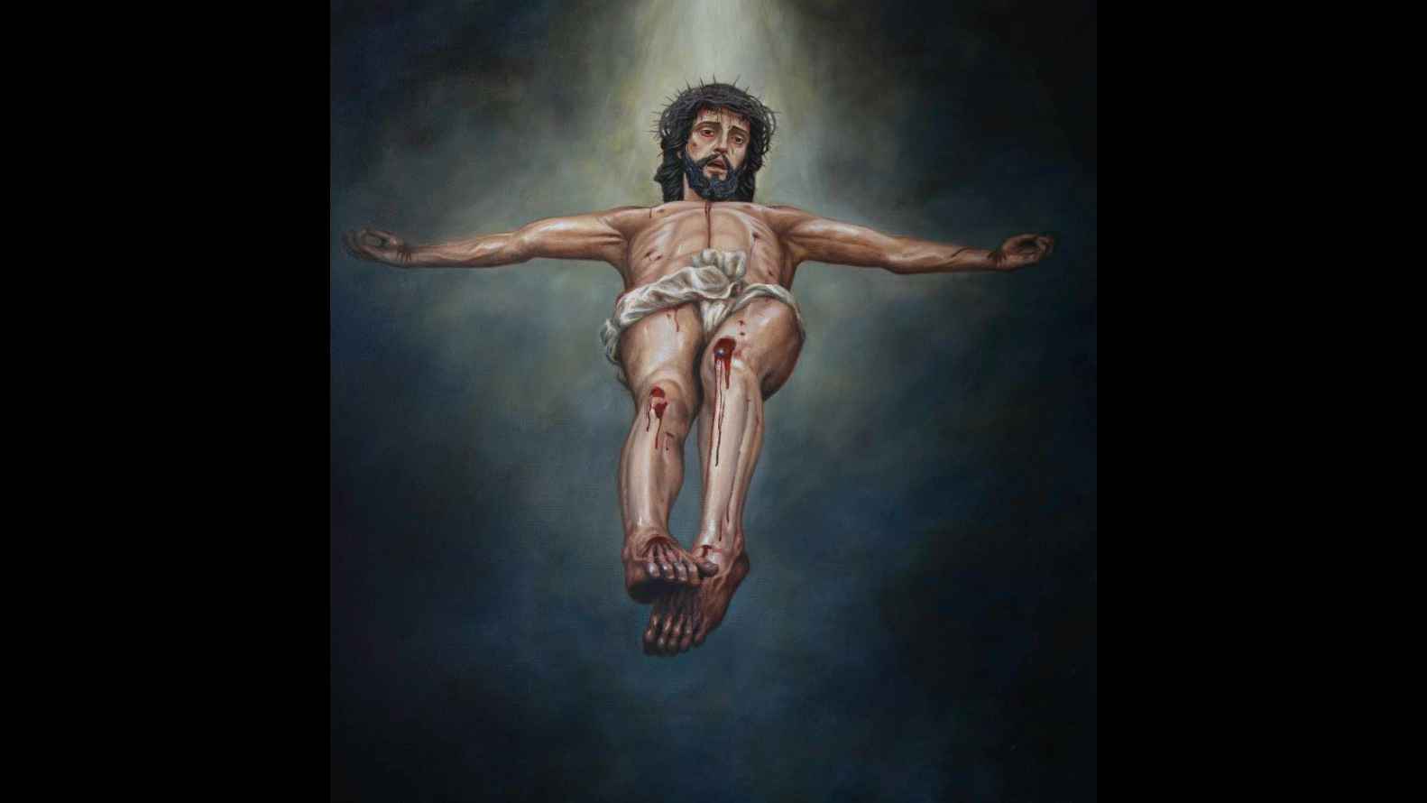 La impresionante imagen del Santísimo Cristo de la Exaltación creada por Pol Tattoo