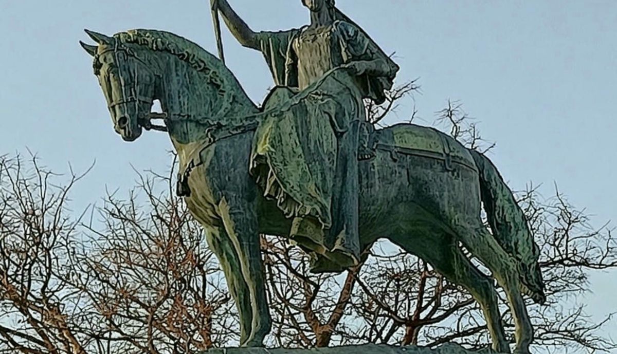 Alegoría de la Paz, detalle.