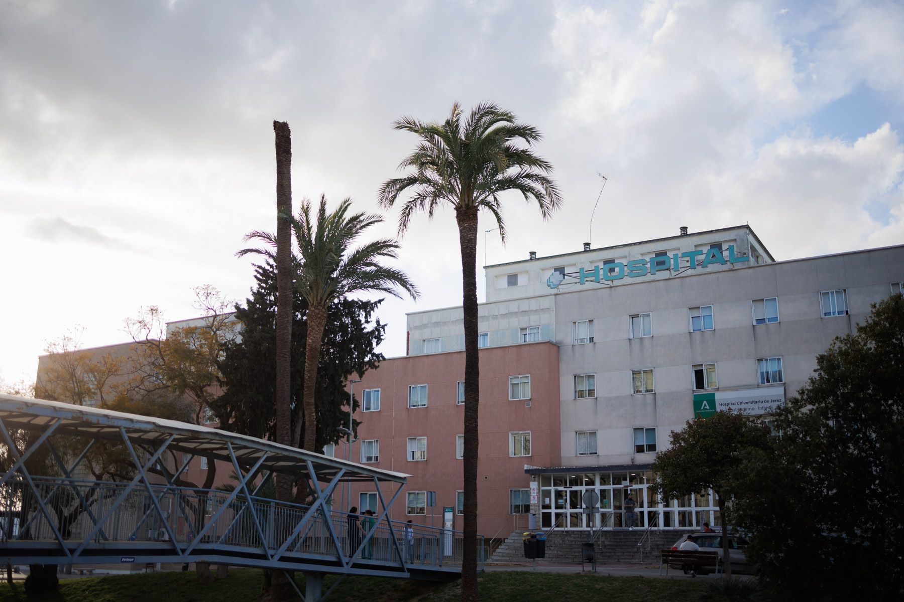 El Hospital Universitario de Jerez, en una imagen reciente.