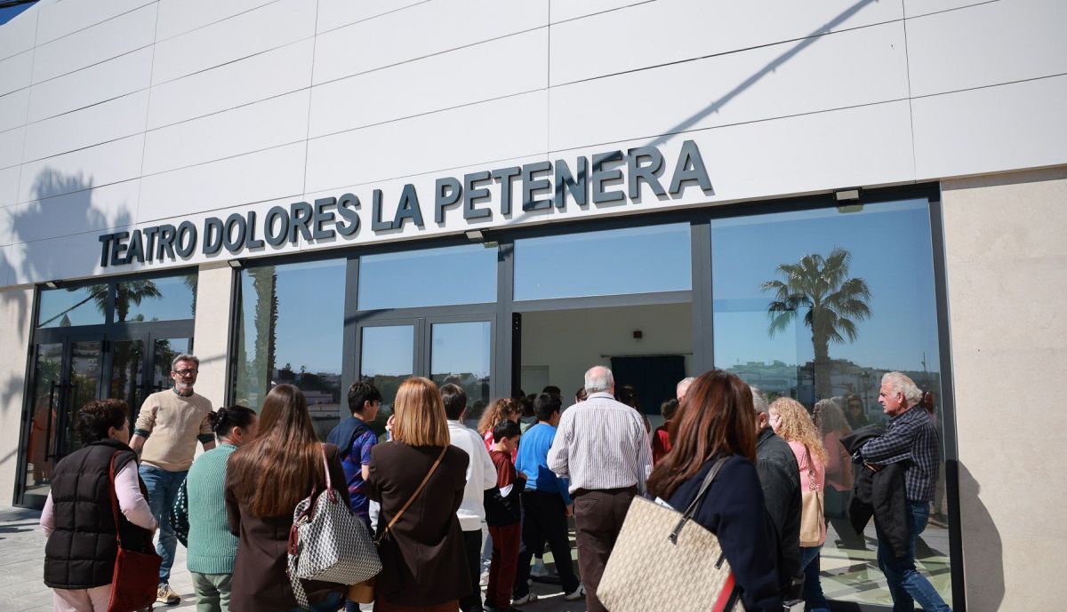 Inauguracion Teatro Dolores la Petenera Paterna de Rivera , Andres Clavijo , Presidenta Diputacion Almudena Martinez , Andres Diaz 5