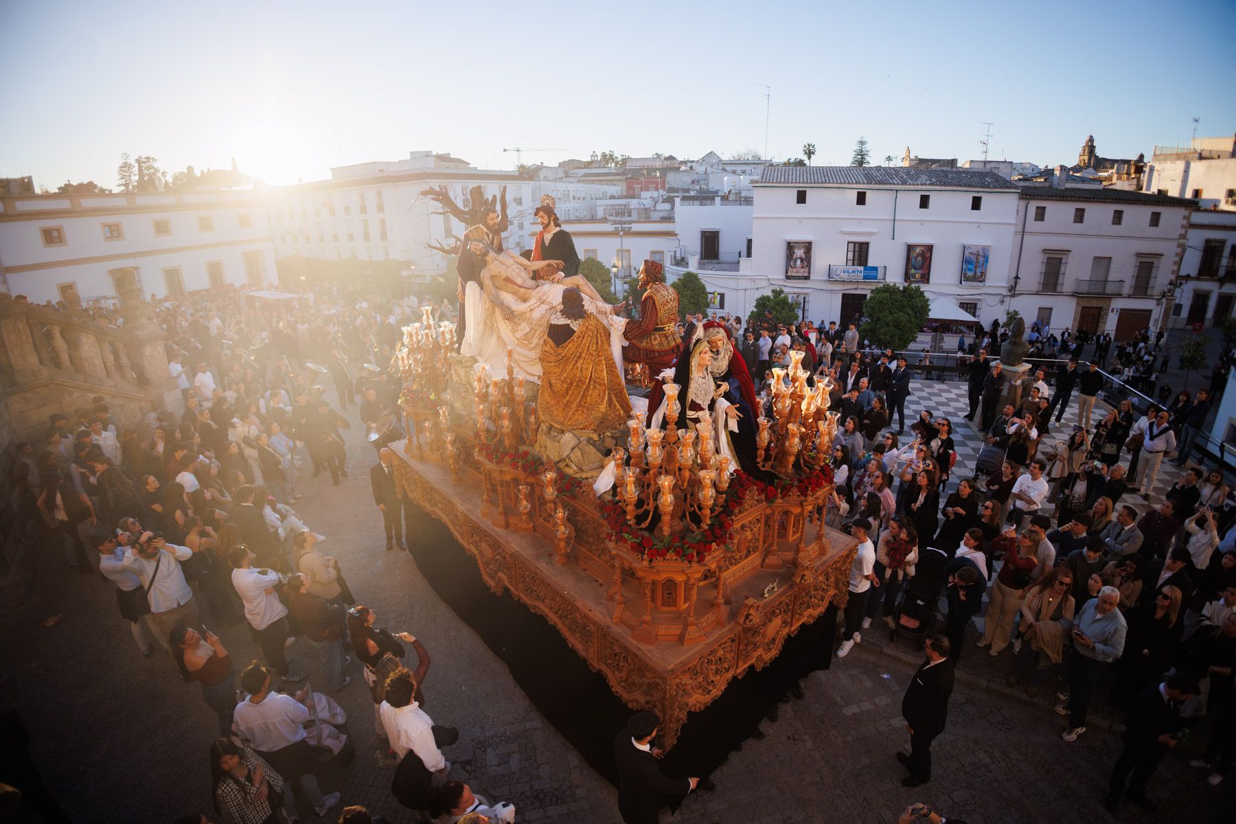 La Mortaja durante el Sábado de Pasión