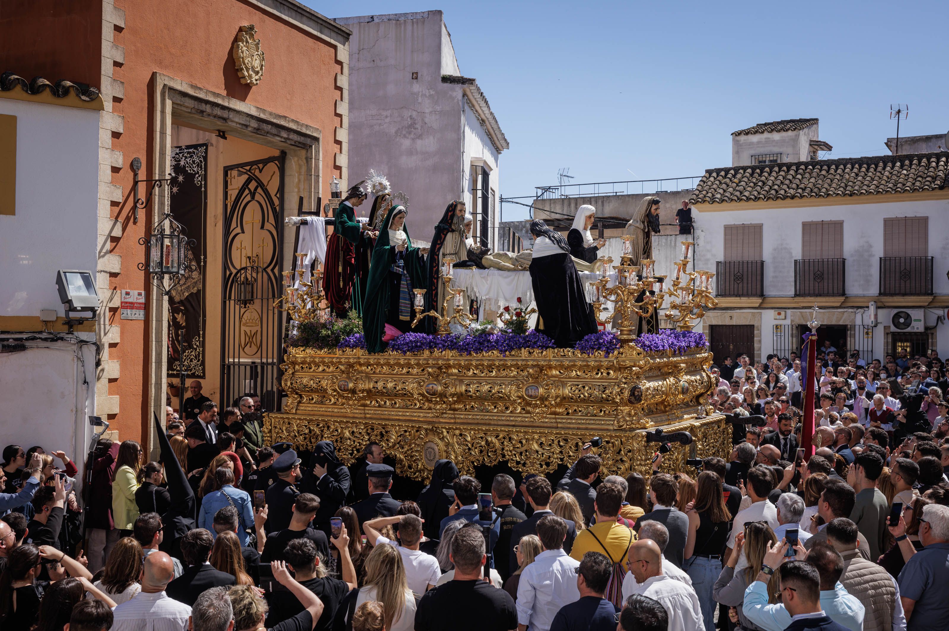 Santa Marta en procesión el Sábado Santo