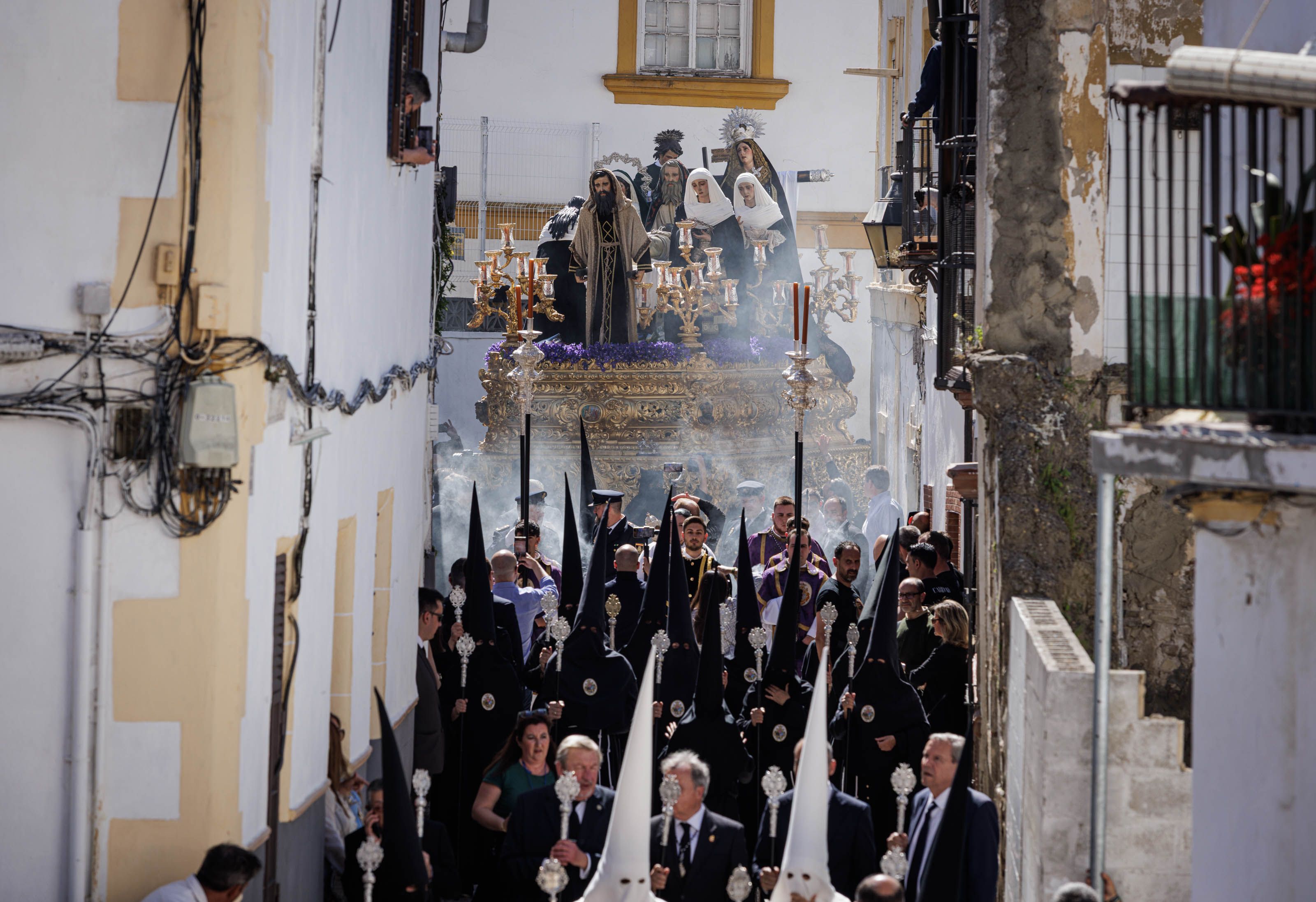 Santa Marta en procesión el Sábado Santo