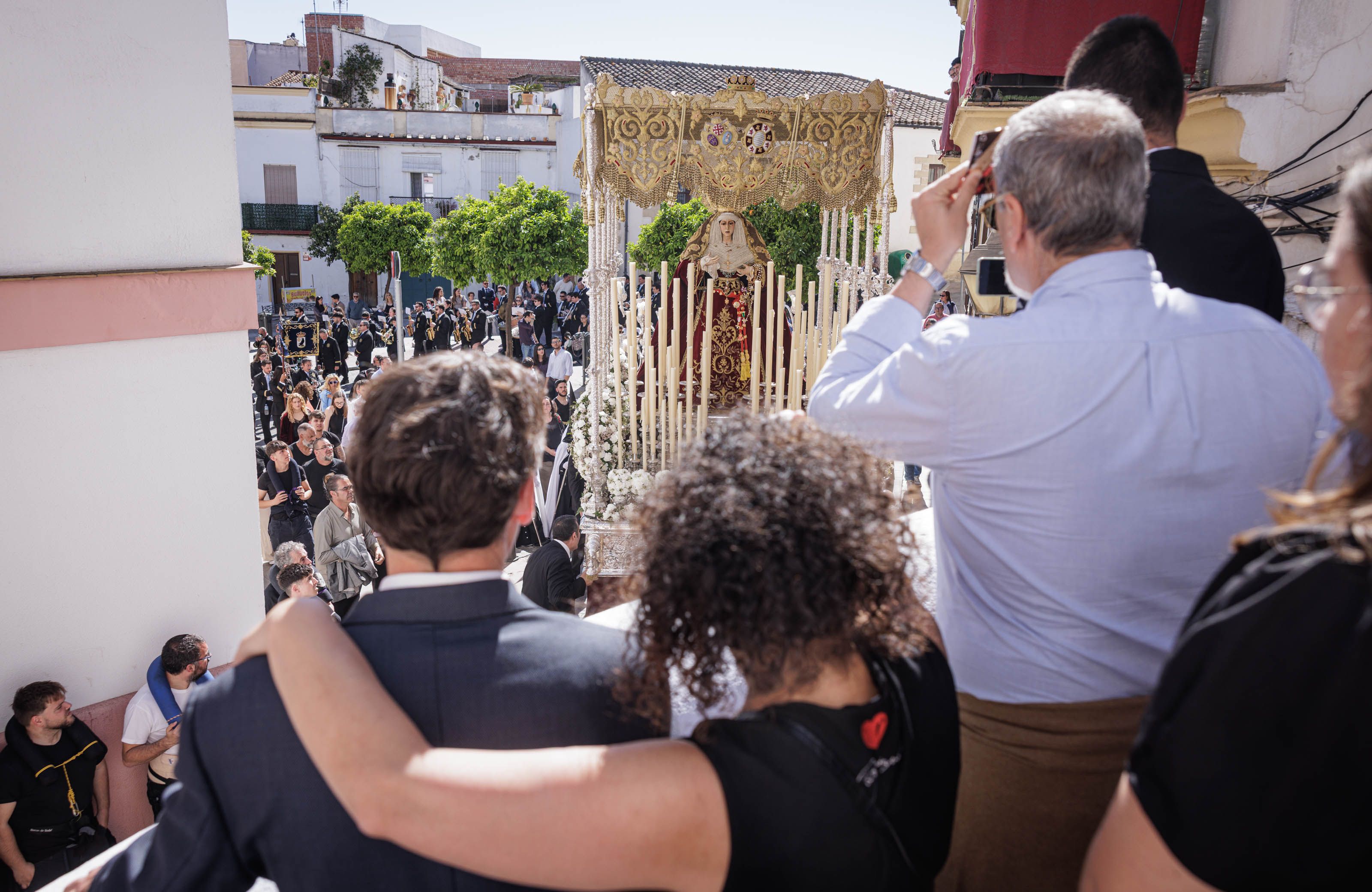 Santa Marta en procesión el Sábado Santo