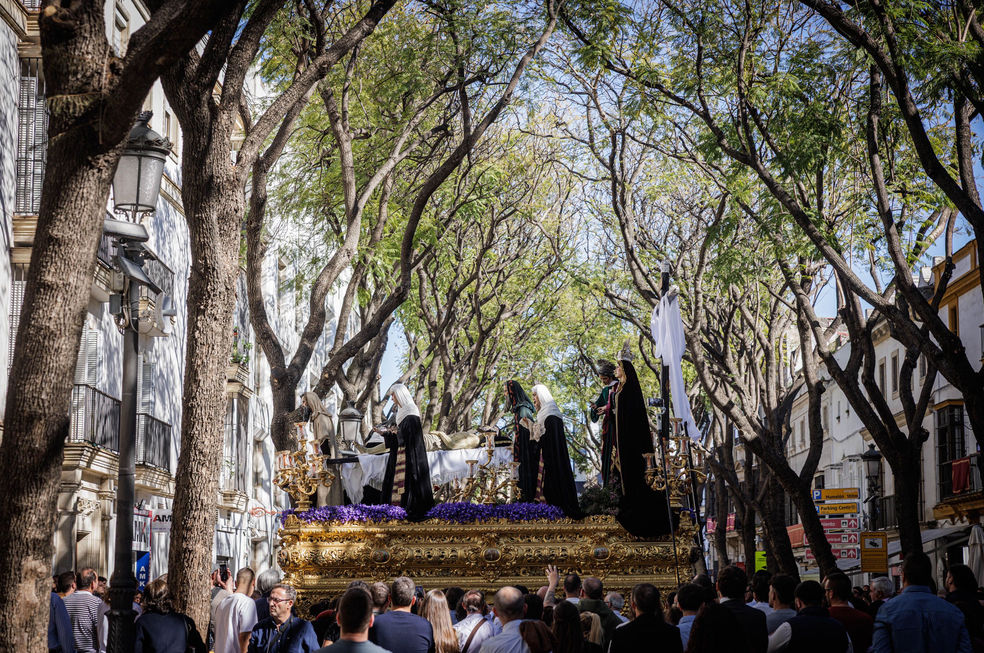 Santa Marta en procesión el Sábado Santo