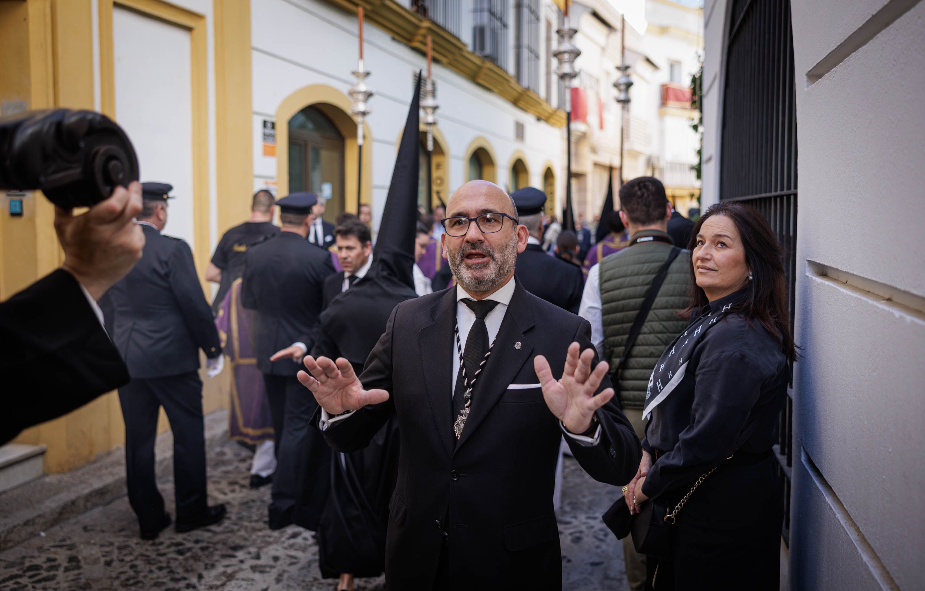 Santa Marta en procesión el Sábado Santo