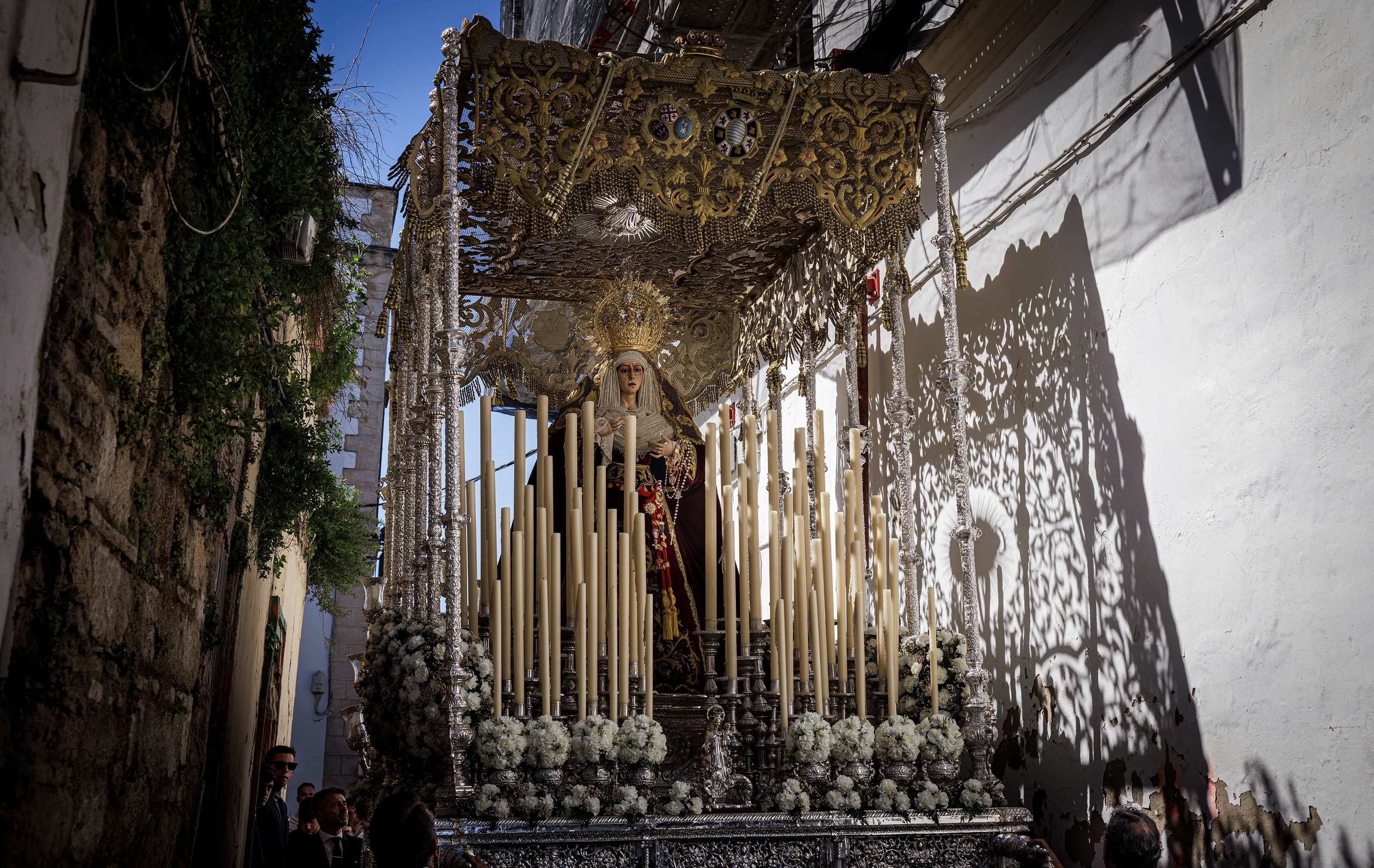 Santa Marta en procesión el Sábado Santo