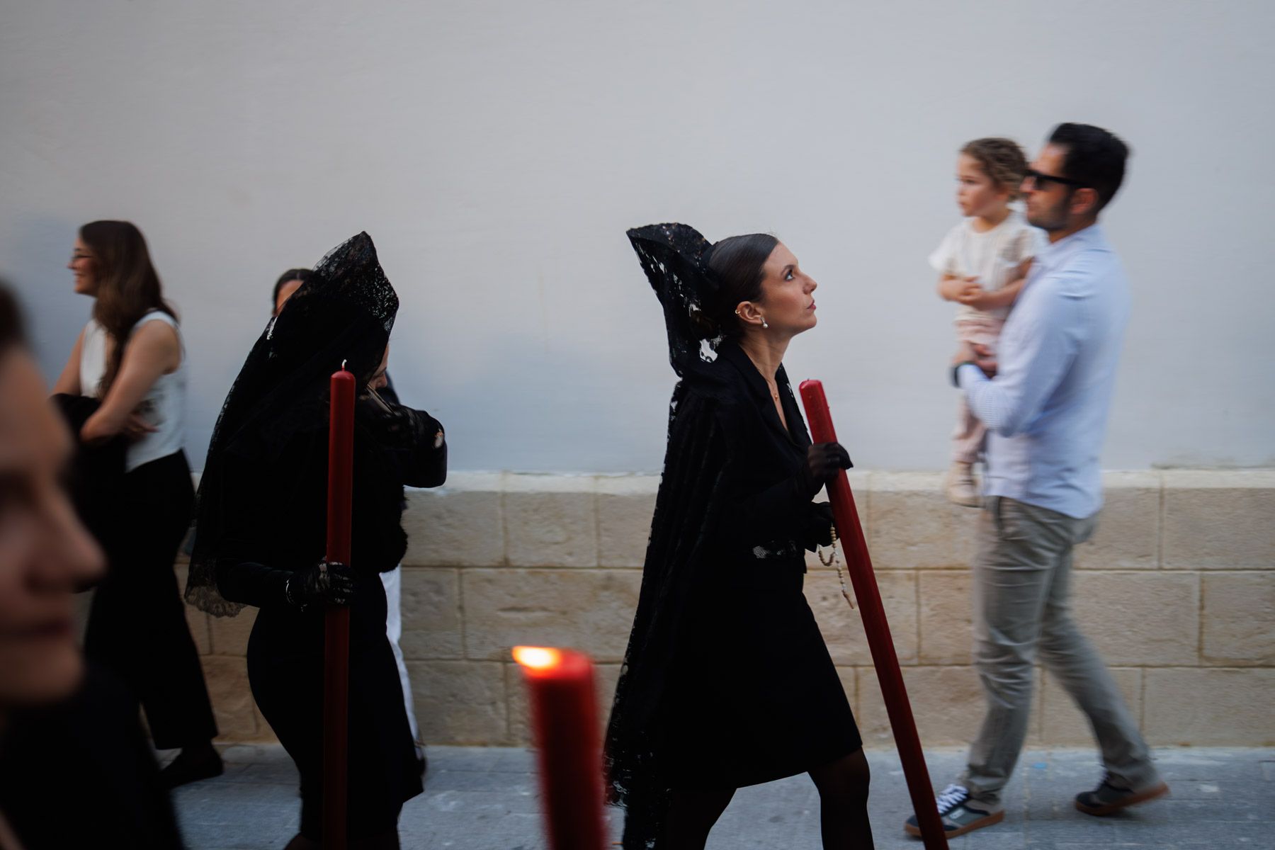 El Cristo de las Almas por la calle Barrancos