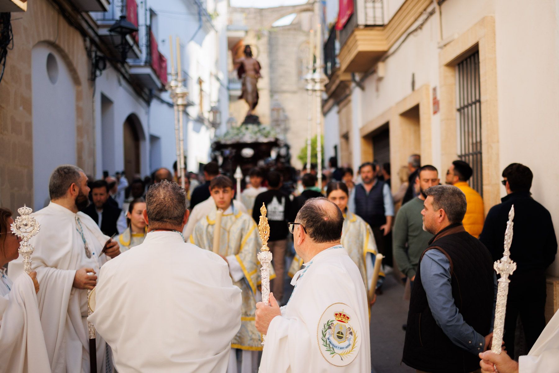 La procesión a su padopor Santa Cecilia. 
