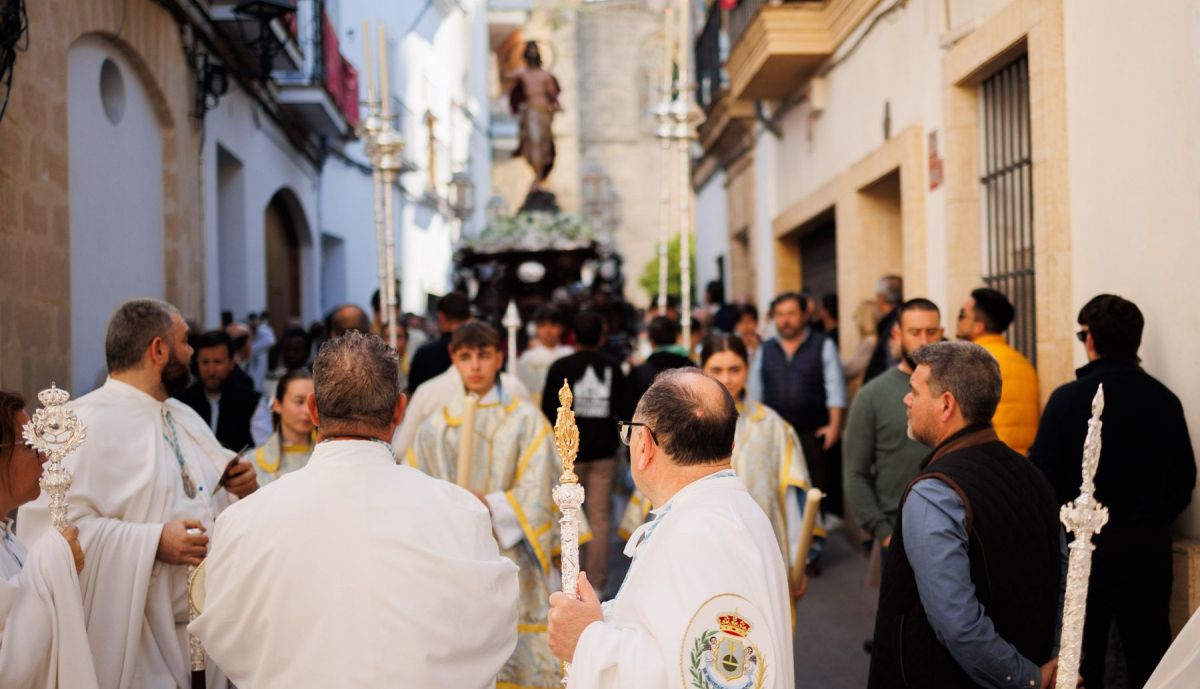 La procesión a su padopor Santa Cecilia. 