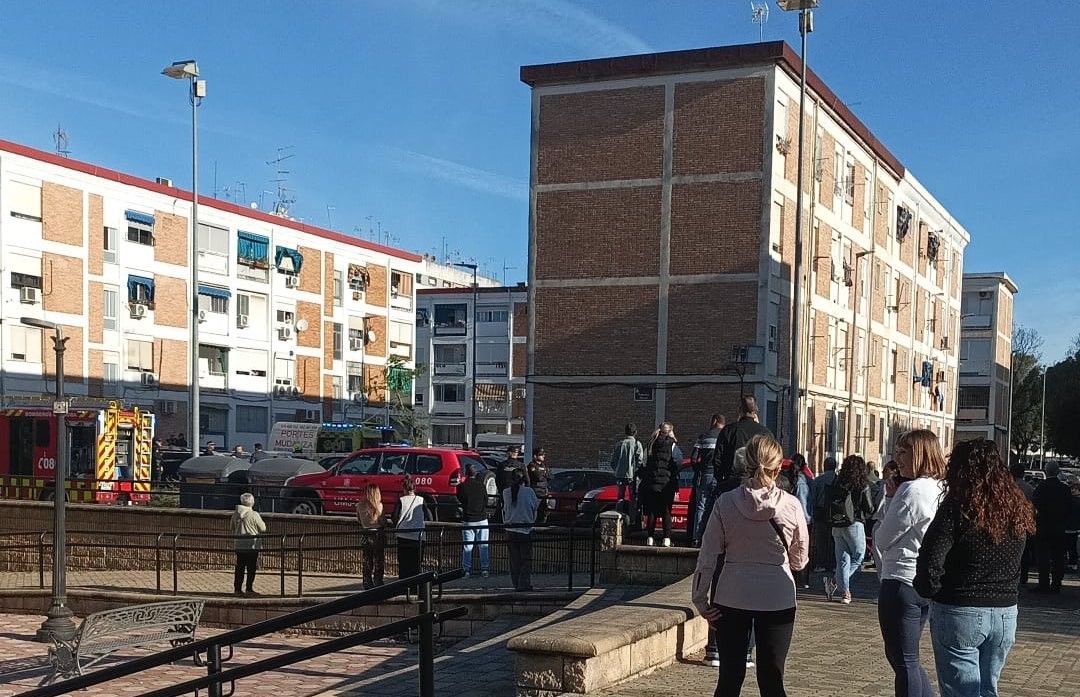 El lugar de los hechos en una imagen compartida por Rafalcor en sus redes.