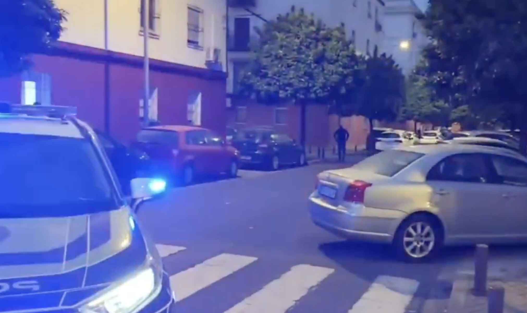 Barrio de El Tardón, en Triana, donde tuvo lugar el atropello.