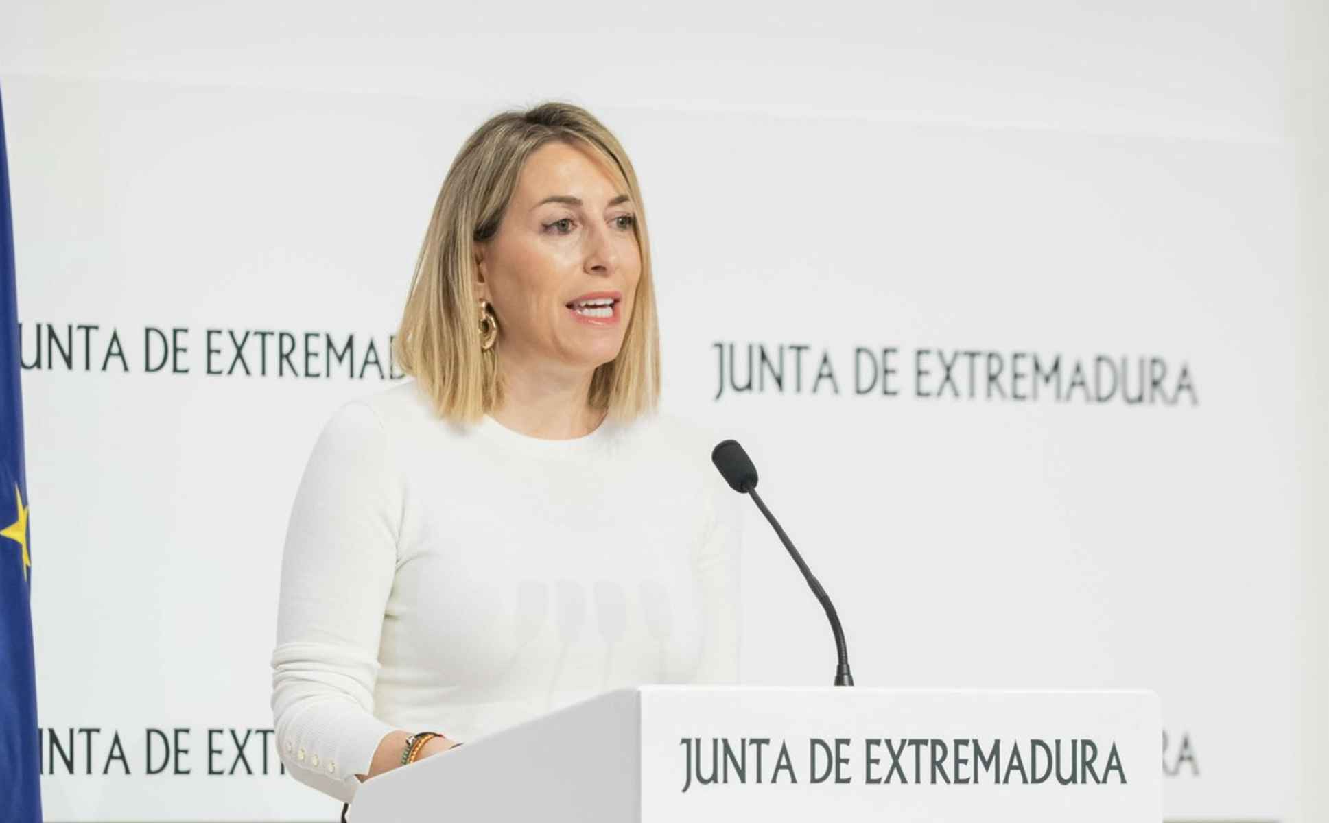 María Guardiola será investida presidenta de Extremadura la próxima semana.