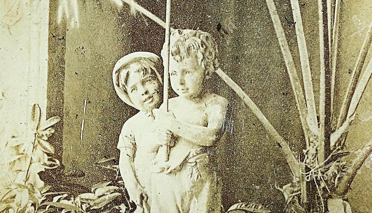 Reproducción de la tarjeta postal editada en la exposición de Paris de 1878