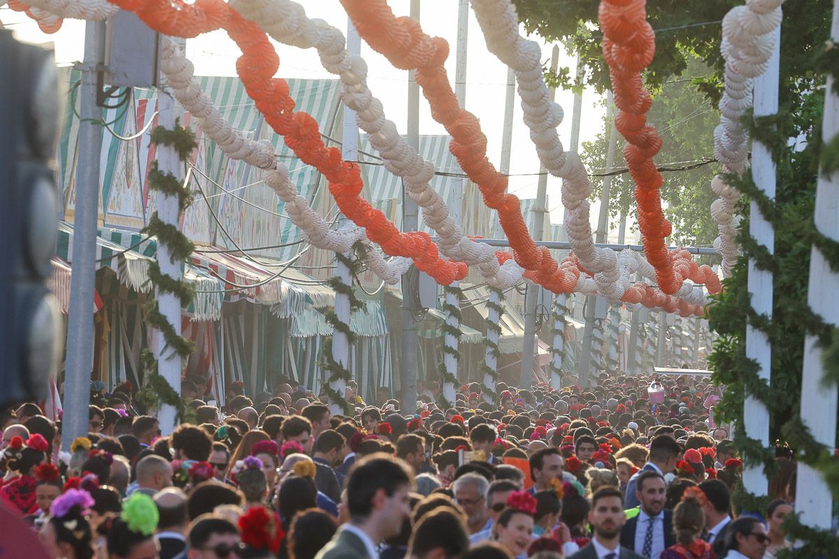 Imagen de la presente edición de la Feria de Sevilla.