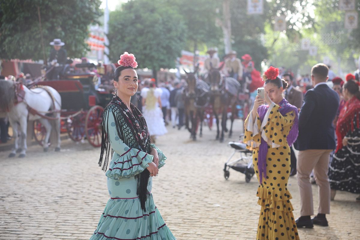 El pasado miércoles de Feria en Sevilla 