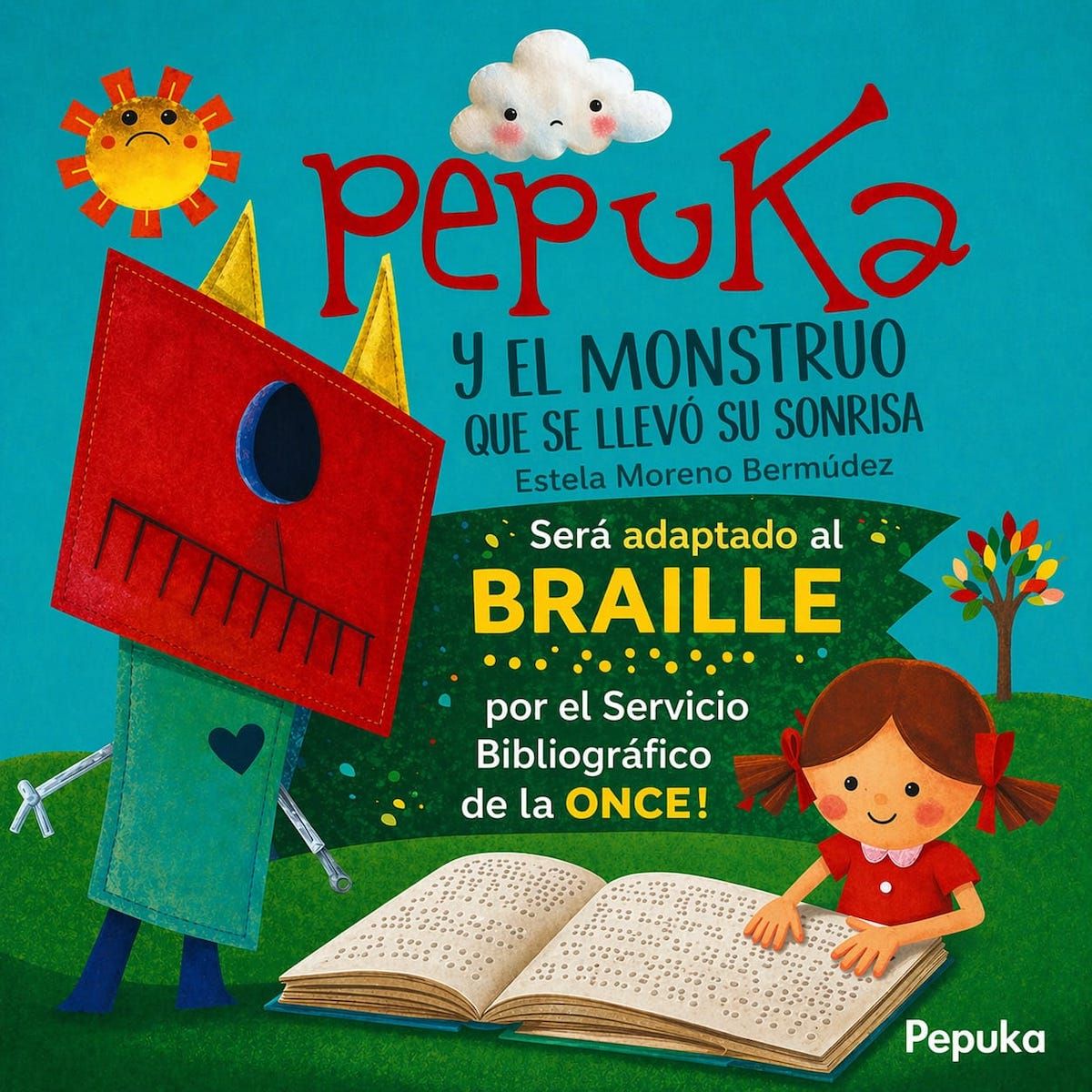 'Pepuka' será adaptado al sistema braille para que la prevención contra la violencia de género llegue a todos por igual.