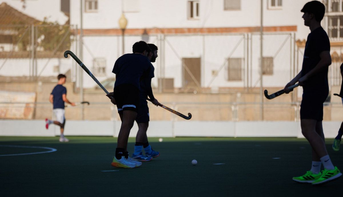 Un entrenamiento en las instalaciones Pablo Negre de San Fernando.