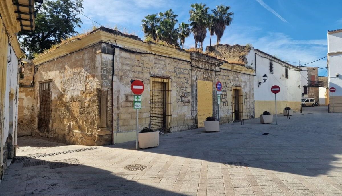 Exterior del Palacio de San Blas, en San Mateo.
