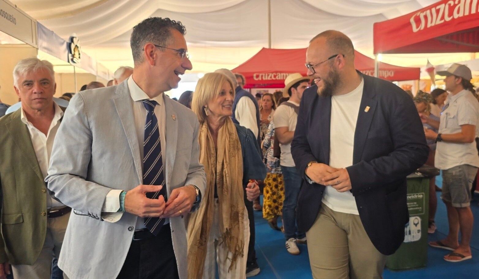 María José García Pelayo, presente en el acto en Barbate