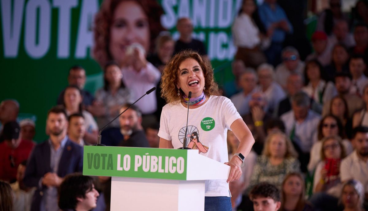 Pedro Sanchez Zapatero Maria Jesus Montero Cartama Malaga campaña electoral 17M 00006