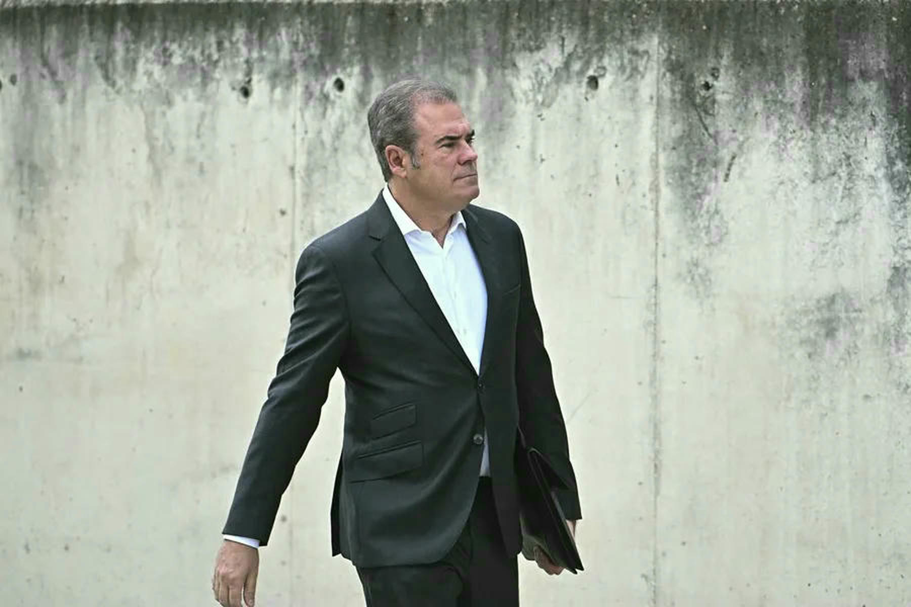 El empresario Javier Pérez Dolset a su llegada este lunes a la Audiencia Nacional.