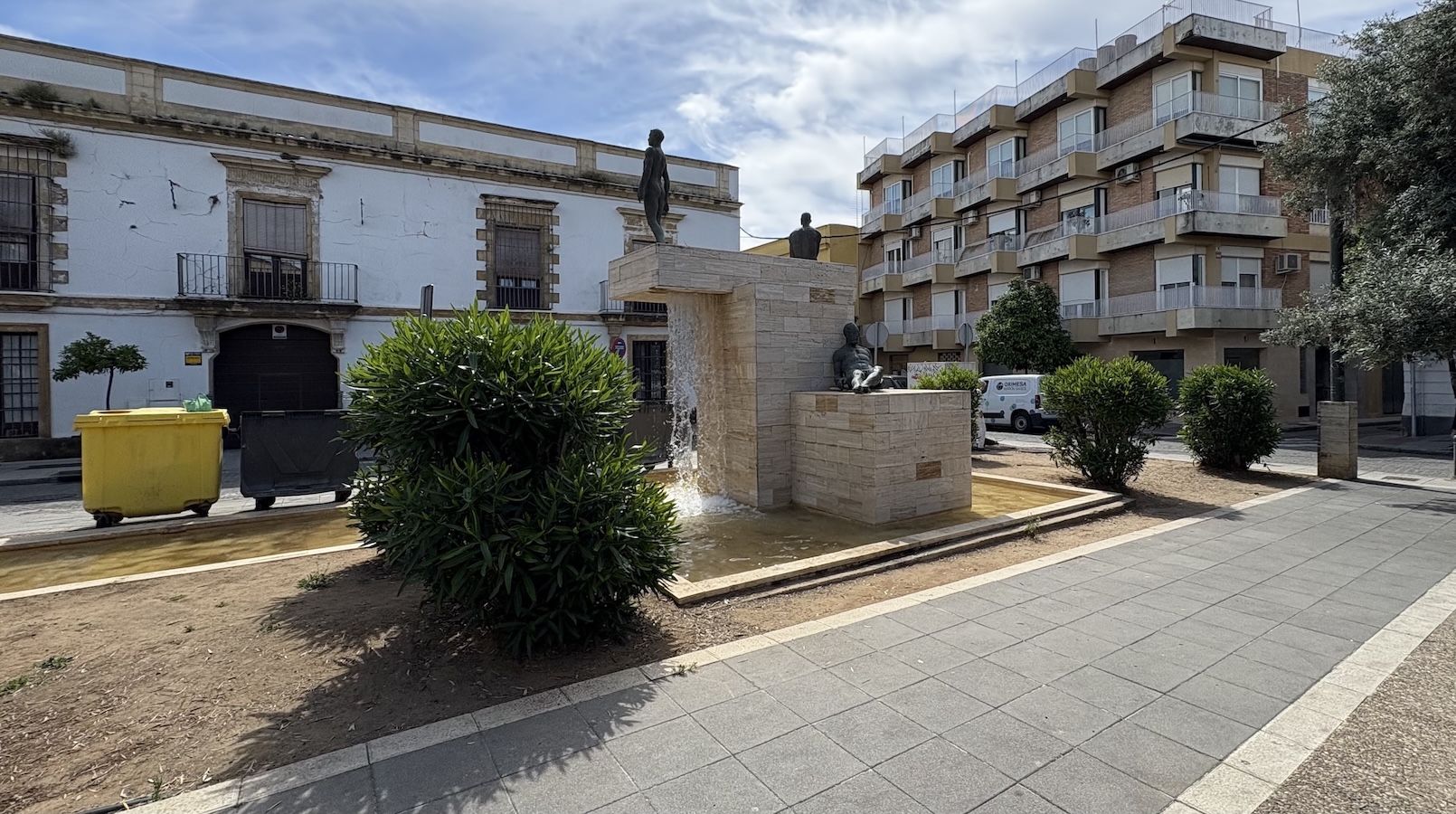 La plaza de San Andrés de Jerez, donde tiene lugar la agresión sexual