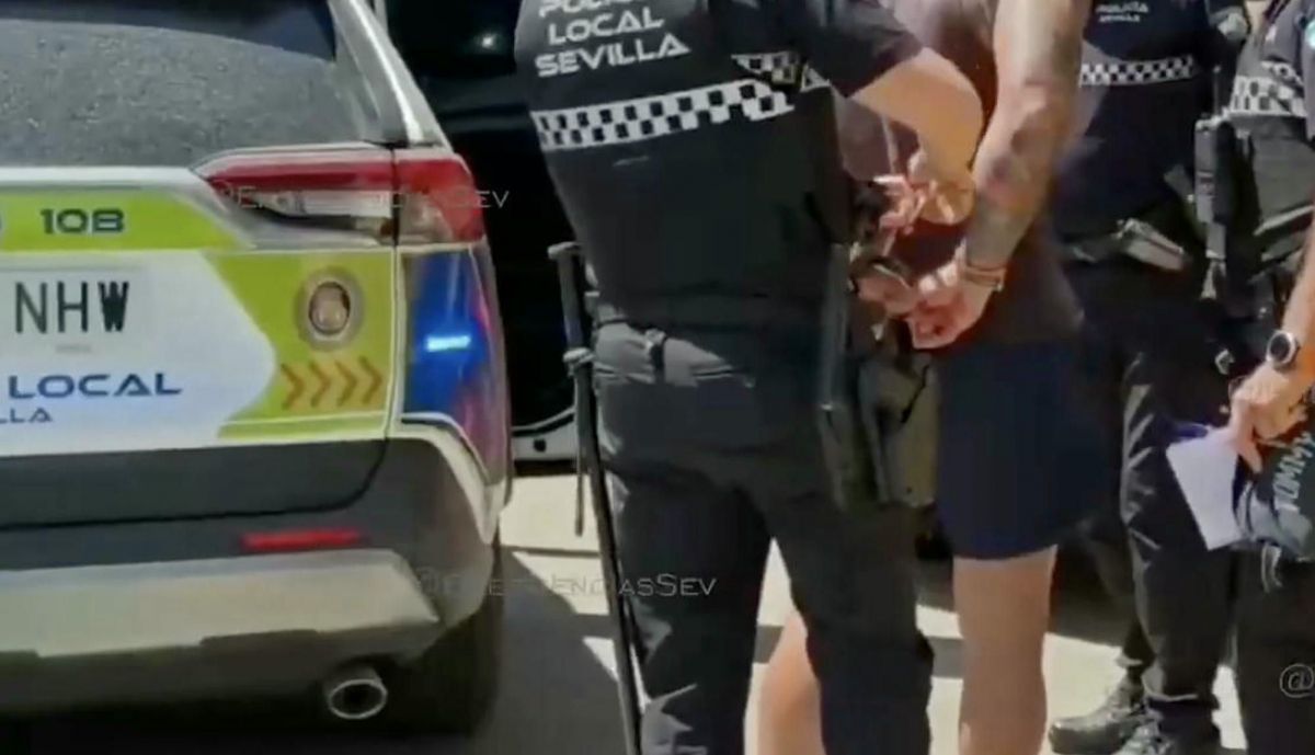 agresion discursion trafico sevilla 1