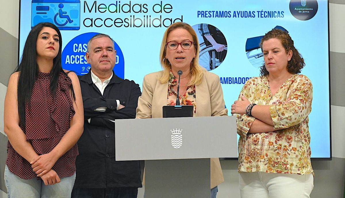 Presentación de las medidas de accesibilidad para la Feria de Jerez.