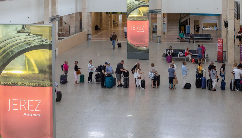 Aeropuerto Jerez, en una imagen reciente. FOTO: Juan Carlos TORO