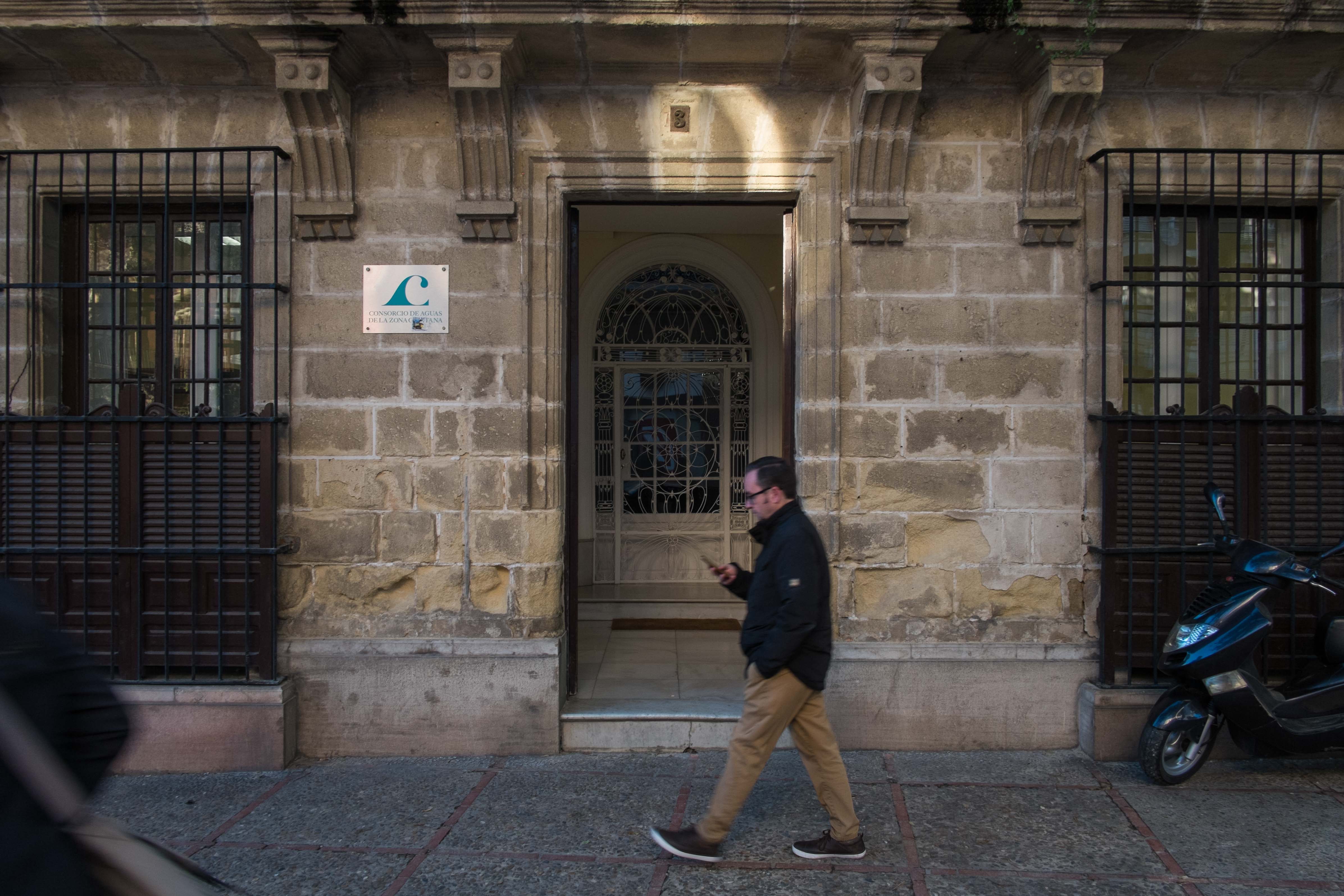 Sede del Consorcio de Aguas de la Zona Gaditana, en una imagen de archivo.