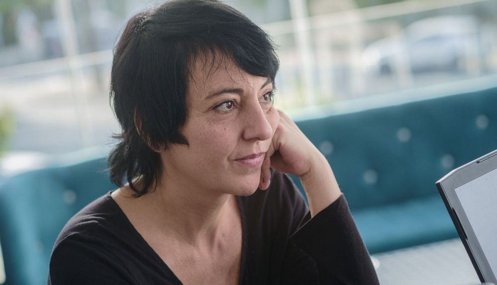 'Mrs. Purple' es Rocío de la Rosa.   MANU GARCÍA