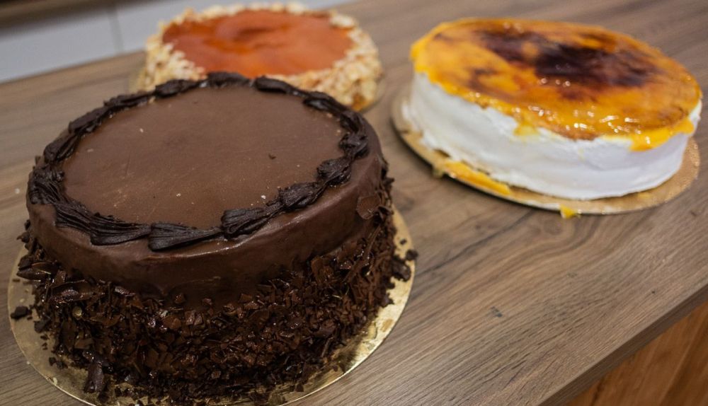 Algunas de las tartas a domicilio de La Tartería. FOTO: MANU GARCÍA