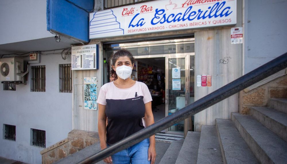 Bar La Escalerilla junto al Carranza